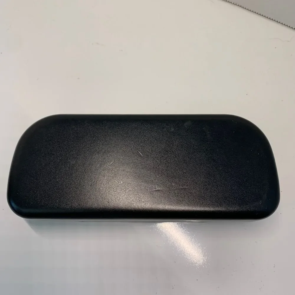 Coach New York Embossed Eyeglasses/Sunglasses Case Only Black - Picture 2 of 6